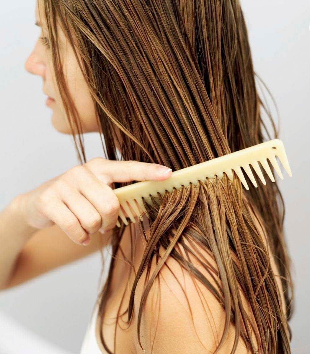 Thói quen chải tóc khi đang ướt gây tóc rụng