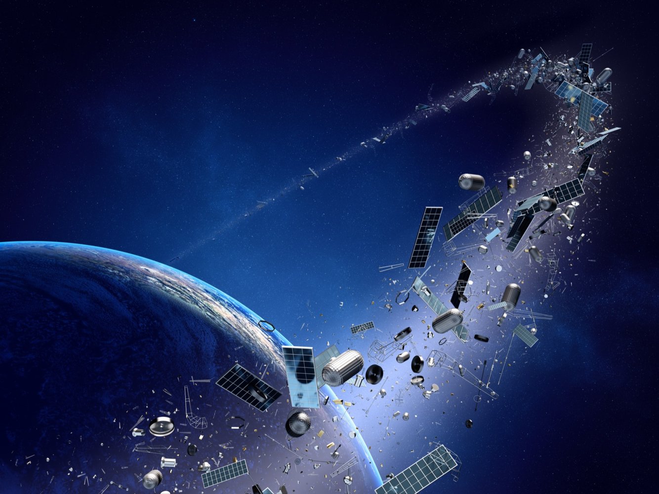 Rác ngoài trái đất là mối nguy hiểm đối với hàng nghìn vệ tinh đang hoạt động